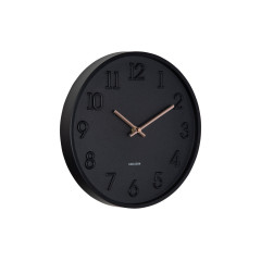 Nástenné hodiny Calma Karlsson KA6041BK, 30cm